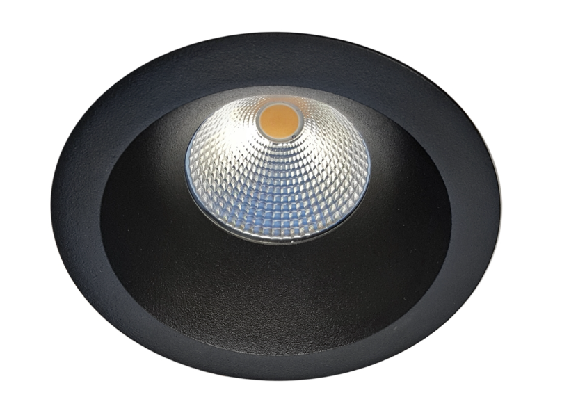 sg armaturen Soft IsoSafe DimToWarm Sort 470lm 2000-2800K Ra>98
