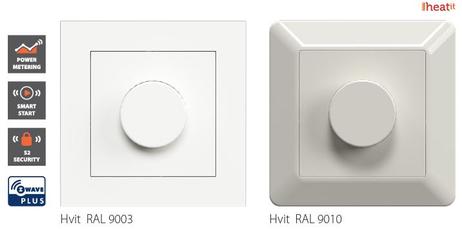 Heatit Z-Dim2 250W Z-Wave vridimmer (1444440)