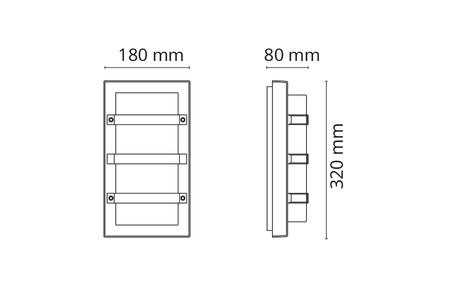 SG Trio Hvit 470lm 2700K Ra>80 Faseavsnitt 10W LED (3104579)