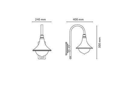 SG Cornet Sort E27 Max 46W (3100349)