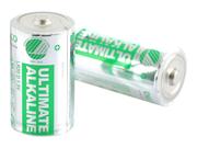 Deltaco Ultimate batteri - Svaneøkomerket - 2 x D / LR20 - Alkalisk (ULT-LR20-2P)