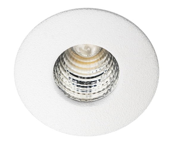 Downlight Nano Led 1w 2700k 80 Lumen, 36°, Mat-Hvid