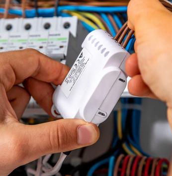 Shelly 3EM Wi-Fi-styrt energimåler (Shelly-3EM)