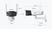 Reolink Duo WiFi – Smart 4MP-kamera med to linser som gir 150° dekningsområde (Duo-WiFi)