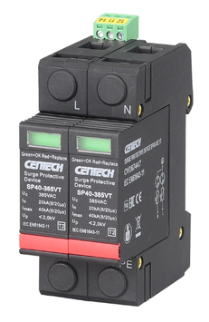 Cenika Overspenningsvern 2pol type2 385V m/GDT m/signalkontakt