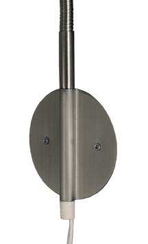 Aneta Lighting SAREK vegglampe,  stål, E14 (7392986799928)