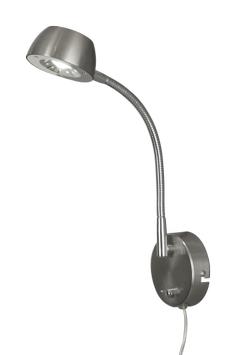 Aneta Lighting JUNO vegglampe, stål, 5W LED