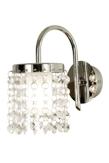 Aneta Lighting TERESA vegglampe bad, krom/ klar,  IP44,  G9 (7392986783293)
