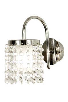 Aneta Lighting TERESA vegglampe bad, krom/ klar,  IP44,  G9 (7392986783293)