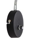 Aneta Lighting SANDNES vegglampe,  svart, med dimmer (7392986774253)