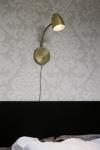 Aneta Lighting SANDNES vegglampe,  antik, med dimmer (7392986774246)