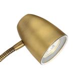 Aneta Lighting SANDNES vegglampe,  antik, med dimmer (7392986774246)