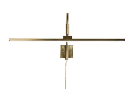 Aneta Lighting MIRO maleribelysning, antik, LED 450 lm