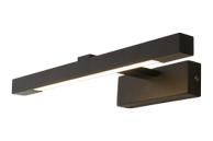 Aneta Lighting LUCCA vegglampe bad, svart, AC LED (7392986770576)