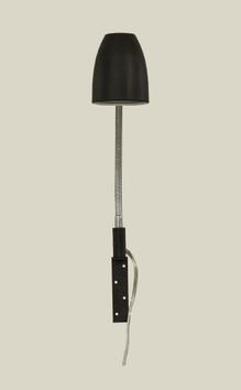 Aneta Lighting SANDNES senglampe,  svart/ krom (7392986771412)