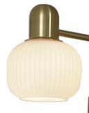 Aneta Lighting MESSINA skåpbelysning,  matt messing, 2 x G9 (7041661269330)