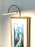 Aneta Lighting MIRO maleribelysning dimbar, antikk (7392986771290)