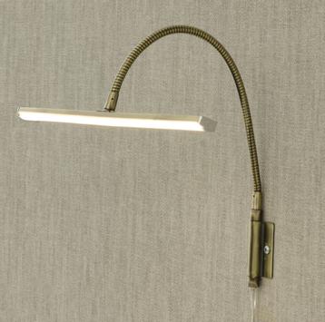 Aneta Lighting MIRO maleribelysning dimbar, antikk (7392986771290)