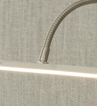 Aneta Lighting MIRO maleribelysning dimbar, stål (7392986771306)