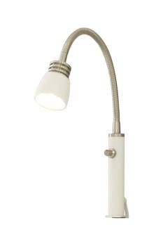 Aneta Lighting EKETORP senglampe,  hvit/stål (7392986771450)