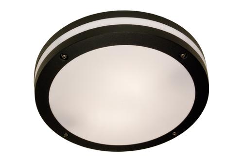 Aneta Lighting RESMO plafond ute, svart, IP44, 2x20W E27 (7392986780735)