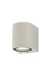 Aneta Lighting UNION vegglampe ute, ned, hvit, 3W LED, IP54 utendørs (7392986774475)