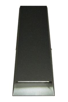 Aneta Lighting RIGEL vegglampe ute, mørkgrå, 2 x 3W LED, IP54