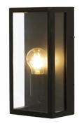 Aneta Lighting ARENDAL veggskjold, svart, utendørs IP44