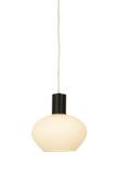 Aneta Lighting BELL vinduspendel,  svart/ hvit,  E14, 4m ledning, støpsel og brytere (7041661270954)