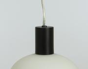 Aneta Lighting BELL vinduspendel,  svart/ hvit,  E14, 4m ledning, støpsel og brytere (7041661270954)
