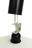 Aneta Lighting BELL taklampe 35cm, svart/ hvit,  E27 (7041661270985)