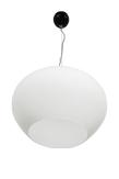 Aneta Lighting BELL taklampe 35cm, svart/ hvit,  E27 (7041661270985)