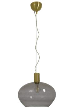 Aneta Lighting BELL taklampe 35cm, matt messing/ sotet,  E27 (7041661270978)