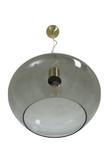 Aneta Lighting BELL taklampe 35cm, matt messing/ sotet,  E27 (7041661270978)