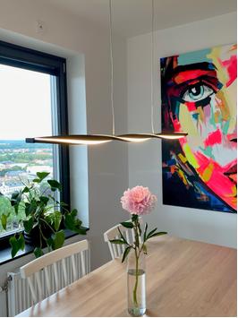 Aneta Lighting VIRVEL taklampe, svart, 21W LED (7041661268913)