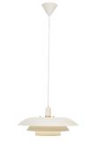 Aneta Lighting EPSILON taklampe, hvit, E27, detaljer i både krom og matt messing følger m (7041661271166)