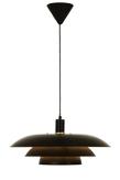 Aneta Lighting EPSILON taklampe, svart, E27detaljer i både krom og matt messing følger med (7041661271180)