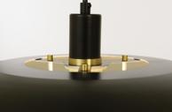 Aneta Lighting EPSILON taklampe, svart, E27detaljer i både krom og matt messing følger med (7041661271180)