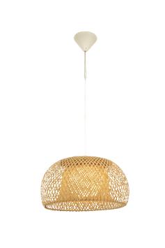 Aneta Lighting MALACCA taklampe 38cm, natur, flettet bambus, E27 (7041661271630)