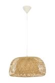 Aneta Lighting MALACCA taklampe 45cm, natur, flettet bambus, E27 (7041661271647)