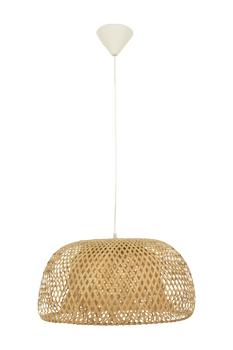 Aneta Lighting MALACCA taklampe 45cm, natur, flettet bambus, E27 (7041661271647)