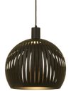 Aneta Lighting GRAFIKA taklampe 30cm, svart, GU10, bredstrålende anbefales (7041661271784)