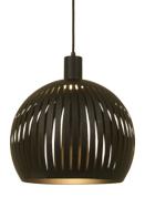 Aneta Lighting GRAFIKA taklampe 30cm, svart, GU10, bredstrålende anbefales