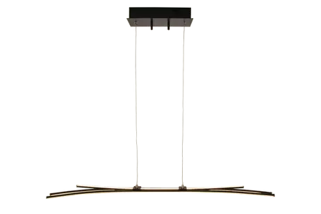 Aneta Lighting SVALA taklampe, svart, LED