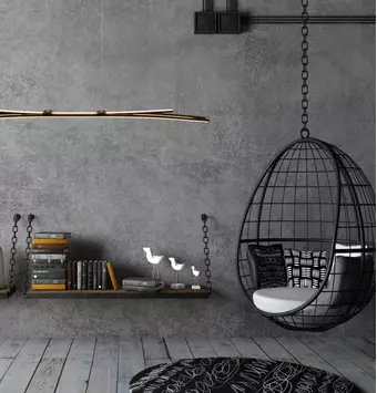 Aneta Lighting SVALA taklampe, svart, LED (7041661271203)