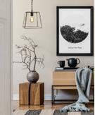 Aneta Lighting DIPLOMAT taklampe, svart/ klar,  E27 (7392986775915)