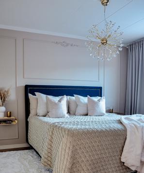 Aneta Lighting VIVA taklampe, messing, med krystall (7392986775410)