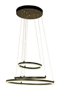 Aneta Lighting CIRCLES taklampe, svart, LED (7392986774574)