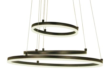 Aneta Lighting CIRCLES taklampe, svart, LED (7392986774574)