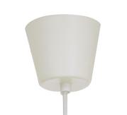 Aneta Lighting SENSE taklampe, hvit/tre, E27 (7392986772174)
